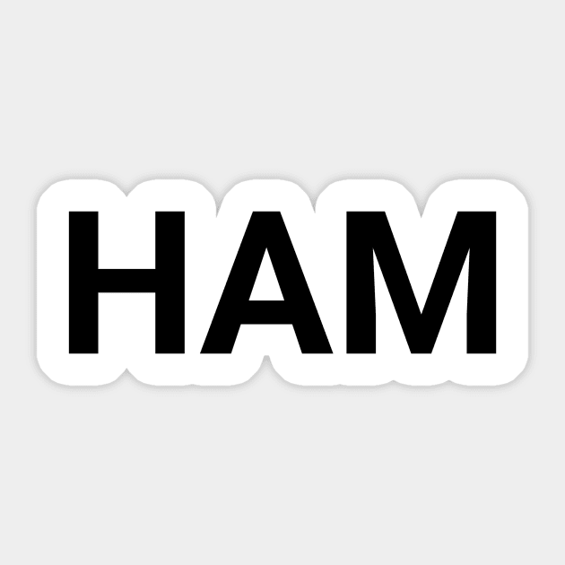 HAM Sticker by GMAT